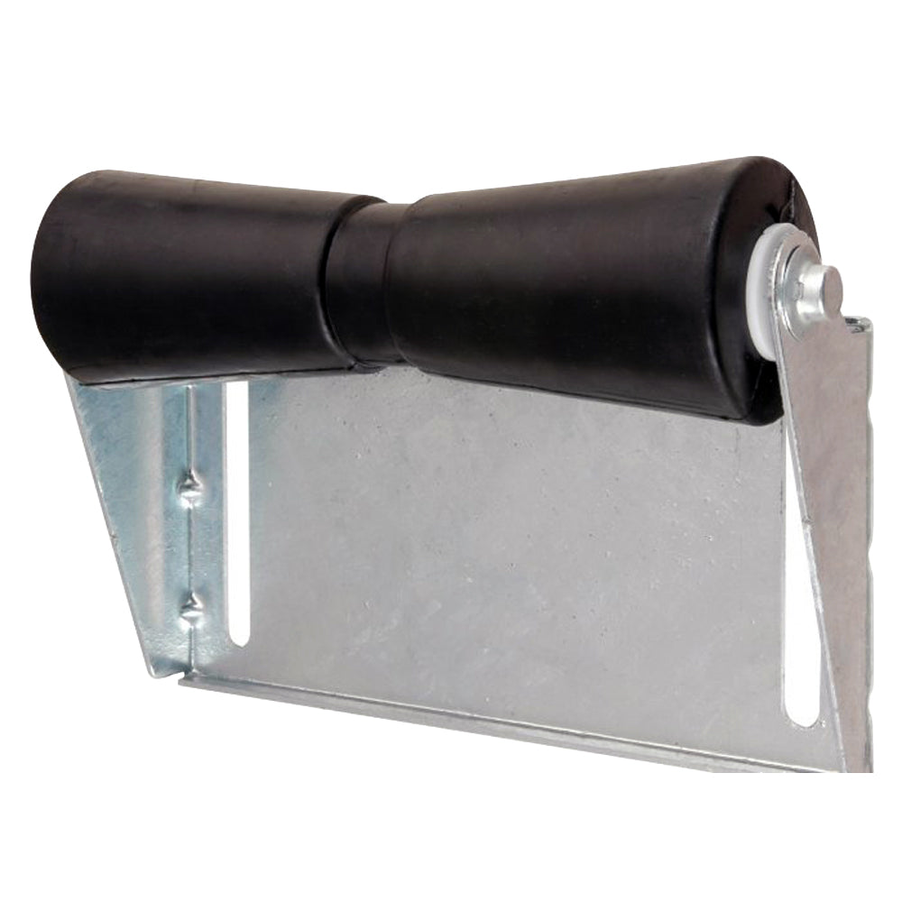 C.E. Smith Panel Bracket Assembly with 12-Inch Black Keel Roller, Part Number 10405G