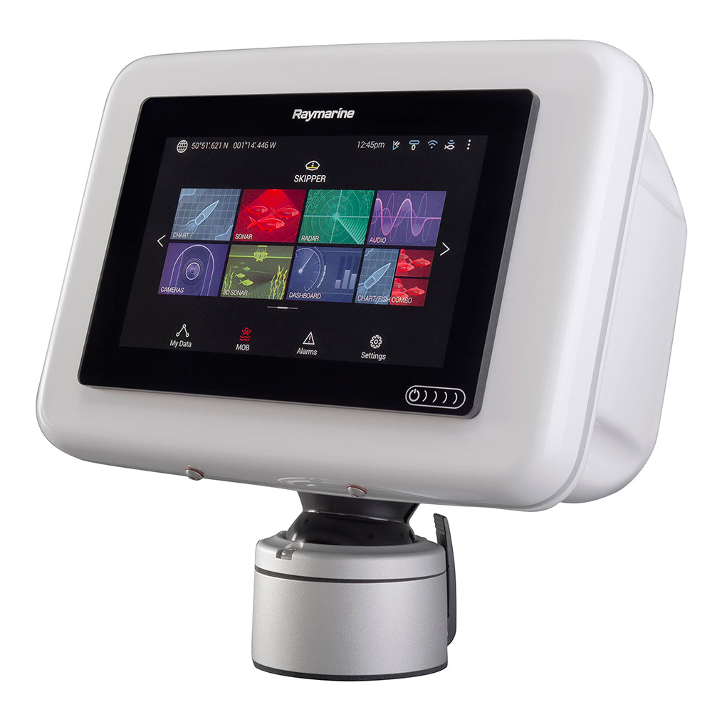 Scanstrut Scanpod Slim Deck Pod for Up to 8-Inch Displays - White