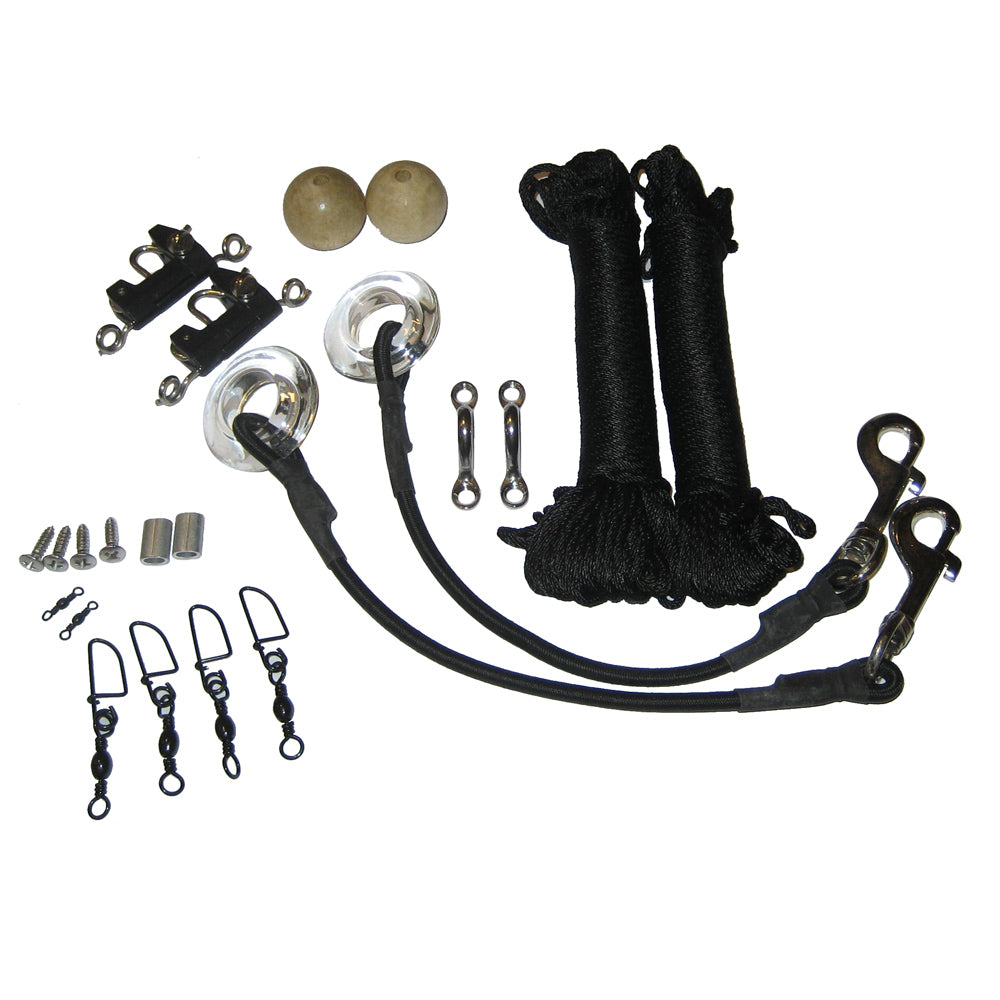TACO Marine RK-0001SB Standard Rigging Kit for Grand Slam 170 Outriggers