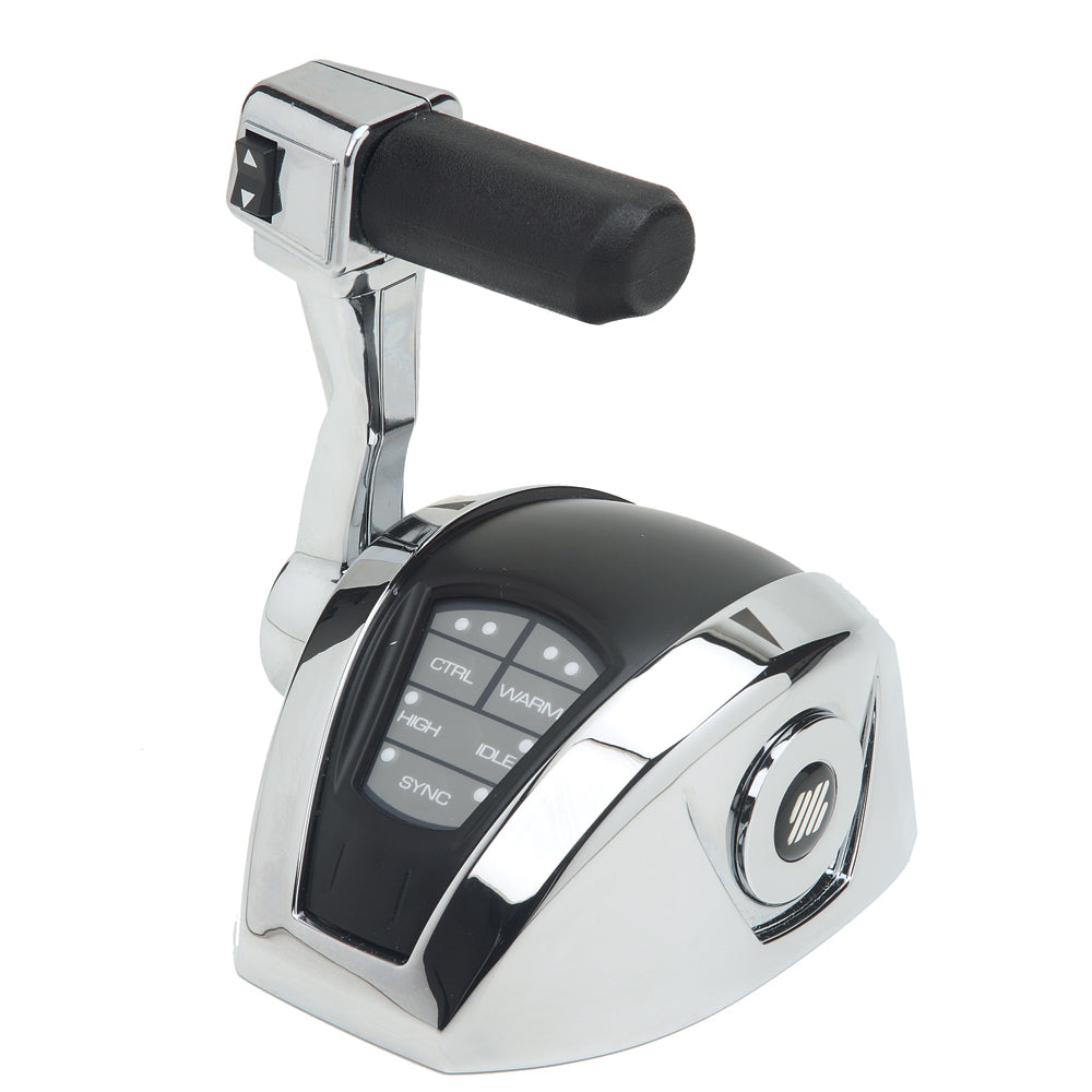 UFlex USA Power A Mark II Single Engine Control Head with Trim – Digital Throttle and Shift System for Marine Applications
