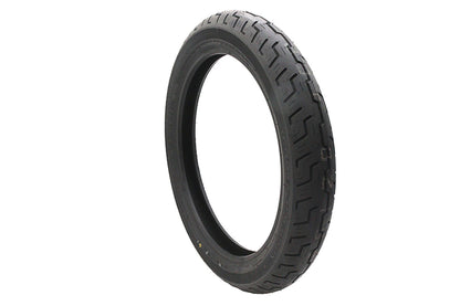 Dunlop D401 100/90H x 19 Inch Blackwall Motorcycle Tire with Advanced Tread Pattern and Wet Grip Enhancement
