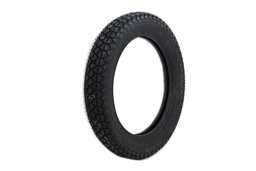 Coker Tire 4.50 x 18 Inch Firestone Blackwall Tire - Classic Radial Style