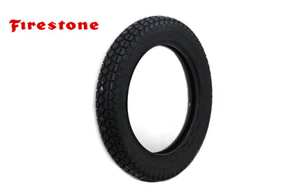 Coker Tire Firestone 4.00 x 18 Inch Blackwall Tire - Classic Vintage Style