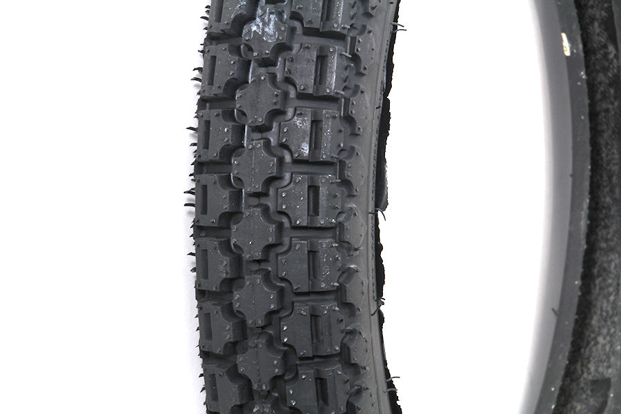 Coker Tire Firestone 4.00 x 18 Inch Blackwall Tire - Classic Vintage Style