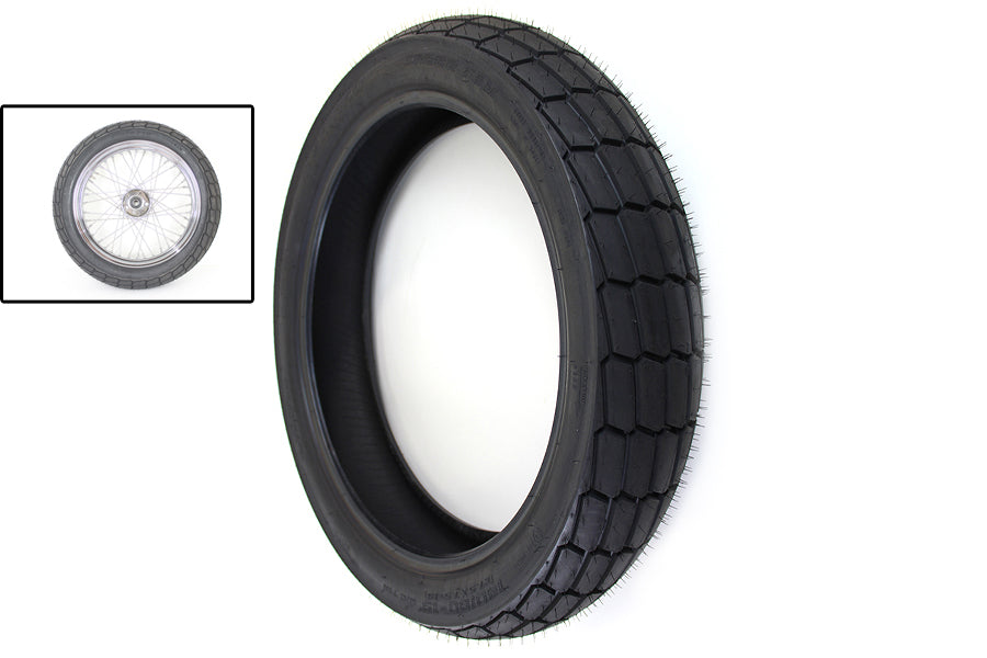 Shinko SR268 140/80 x 19 Inch Rear Flat Track Tire Soft - High-Speed Motorcycle Tire from Japan