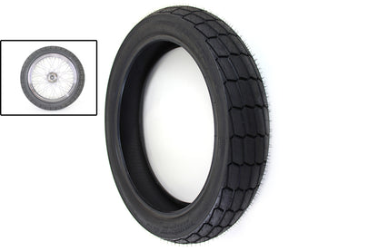 Shinko SR268 140/80 x 19 Inch Rear Flat Track Tire Soft - High-Speed Motorcycle Tire from Japan