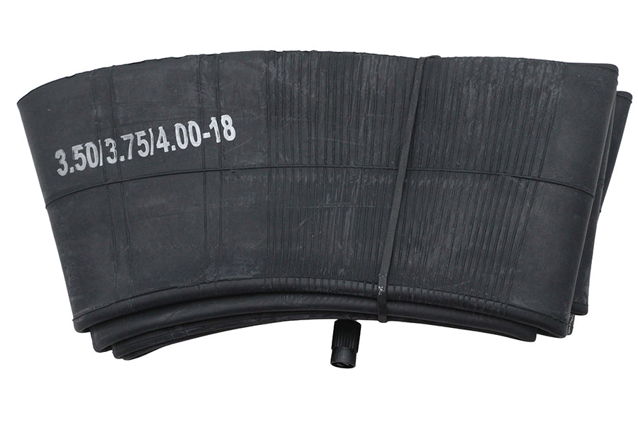 V-Twin 3.75/4.00 x 18 Inch Center Valve Inner Tube with Metal Stem - Part #73097
