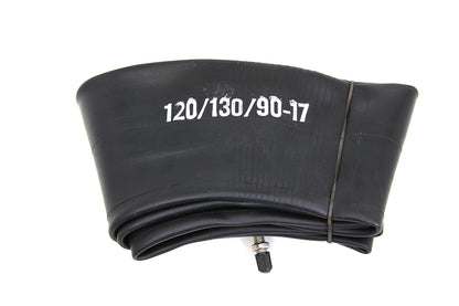 V-Twin 120/130/90 x 17 inch Center Valve Inner Tube with Metal Stem - OEM Cross Reference 40593-09