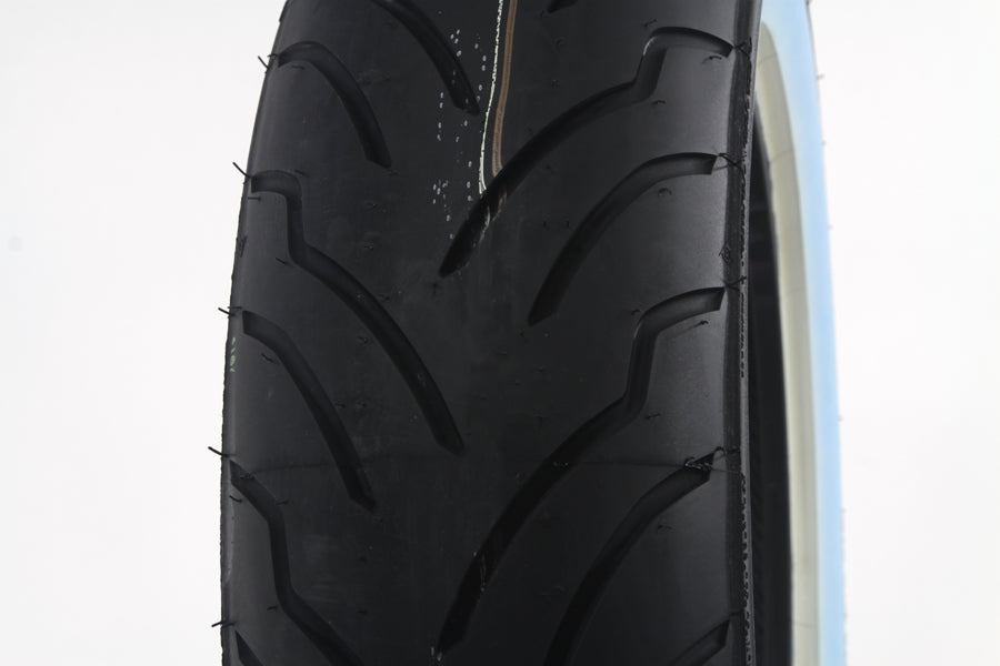 Dunlop Rear American Elite 180/65B x 16 Inch Wide Whitewall Tire for Harley Davidson FLHRC