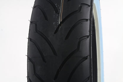 Dunlop Rear American Elite 180/65B x 16 Inch Wide Whitewall Tire for Harley Davidson FLHRC