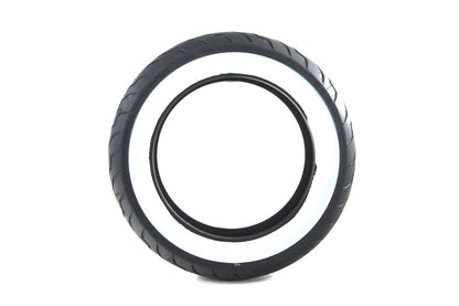Dunlop Rear American Elite 180/65B x 16 Inch Wide Whitewall Tire for Harley Davidson FLHRC