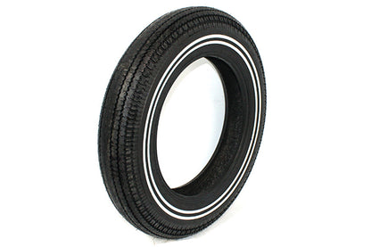 Coker Tire Replica Super Eagle 5.00 x 16 Inch Double Whitewall Tire
