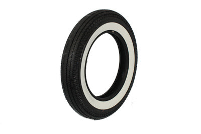 Coker Tire Replica Super Eagle 5.00 x 16 Inch Wide Whitewall Tire