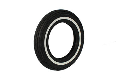 Coker Tire Replica Super Eagle 5.00 x 16 Inch Narrow Whitewall Tire