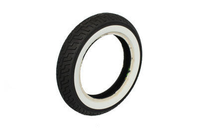 Dunlop D402 Front Tire MT90HB 16 inch Whitewall for Harley Davidson FLST (1986-1995)