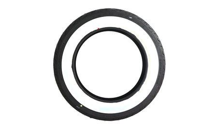 Dunlop D402 Rear Tire MT90HB X 16 inch Whitewall for Harley Davidson FXST (Part #3019-91)