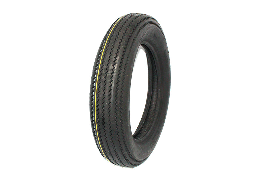Coker Tire Firestone Replica 5.00 x 16 Inch Blackwall Tire - Classic 26 Inch Diameter