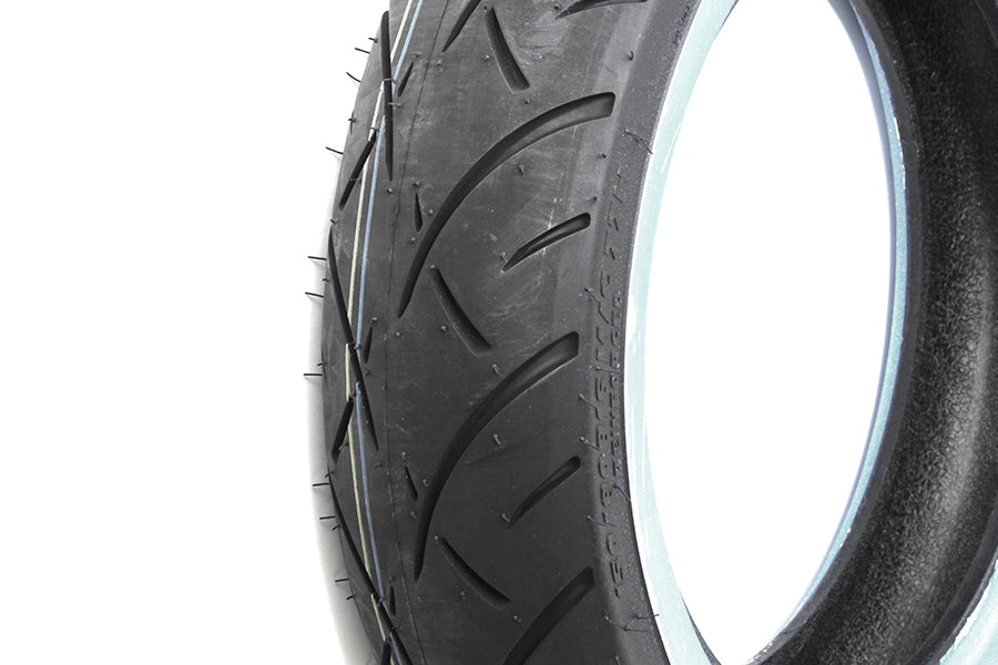 Metzeler ME888 Marathon 150/80-16 Rear Wide Whitewall Tire for Custom Touring Bikes