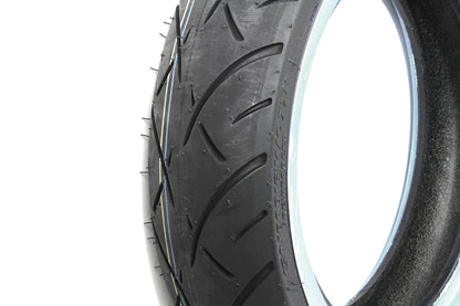 Metzeler ME888 Marathon 150/80-16 Rear Wide Whitewall Tire for Custom Touring Bikes