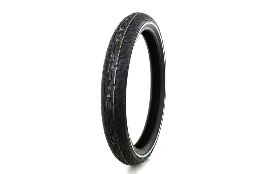Dunlop D402 MH90 x 21 Inch Front Whitewall Tire for Harley Davidson XL and FXDWG