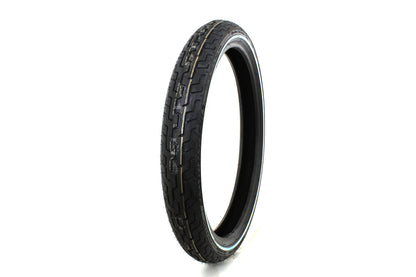 Dunlop D402 MH90 x 21 Inch Front Whitewall Tire for Harley Davidson XL and FXDWG
