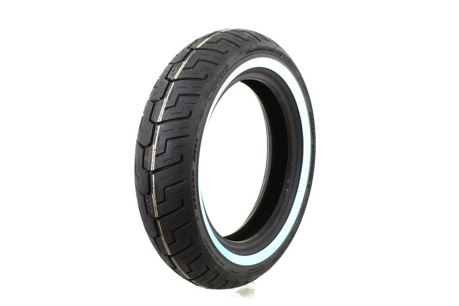 Dunlop D401 150/80B x 16 inch Rear Whitewall Tire for Harley Davidson XL