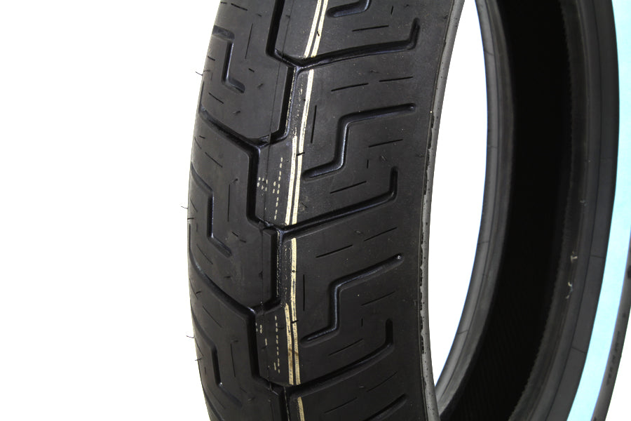 Dunlop D401 150/80B x 16 inch Rear Whitewall Tire for Harley Davidson XL