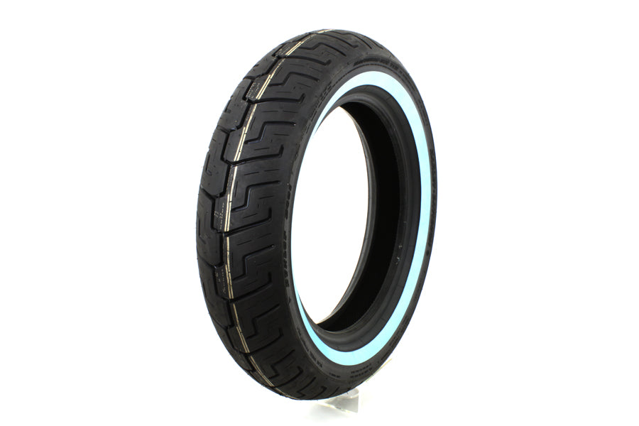 Dunlop D401 150/80B x 16 inch Rear Whitewall Tire for Harley Davidson XL