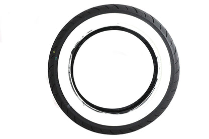 Vee Rubber 150/80HB X 16 Inch Whitewall Tire (Part Number 16-4997)