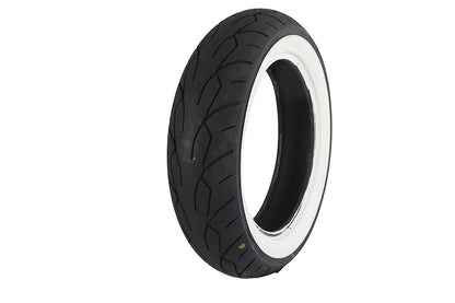 Vee Rubber 150/80HB X 16 Inch Whitewall Tire (Part Number 16-4997)