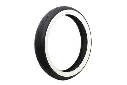 Vee Rubber 120/70H X 21 Inch Whitewall Tire - Classic Style with Reliable Performance