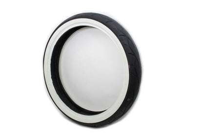 Vee Rubber 120/70H X 21 Inch Whitewall Tire - Classic Style with Reliable Performance