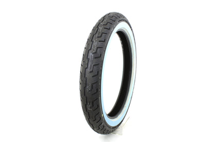 Dunlop D401 100/90H X 19 inch Front Wide Whitewall Tire for Harley Davidson XL