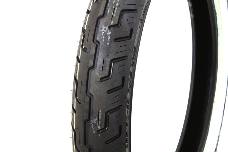 Dunlop D401 100/90H X 19 inch Front Wide Whitewall Tire for Harley Davidson XL