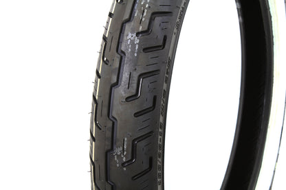 Dunlop D401 100/90H X 19 inch Front Wide Whitewall Tire for Harley Davidson XL