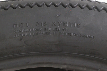 V-Twin Beck 4.50 x 19 Inch Black Tube Type Front or Rear Tire for Harley Davidson WL
