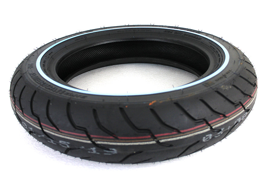 Dunlop American Elite MT90B16 Front Tire with Narrow White Stripe for Harley Davidson XL