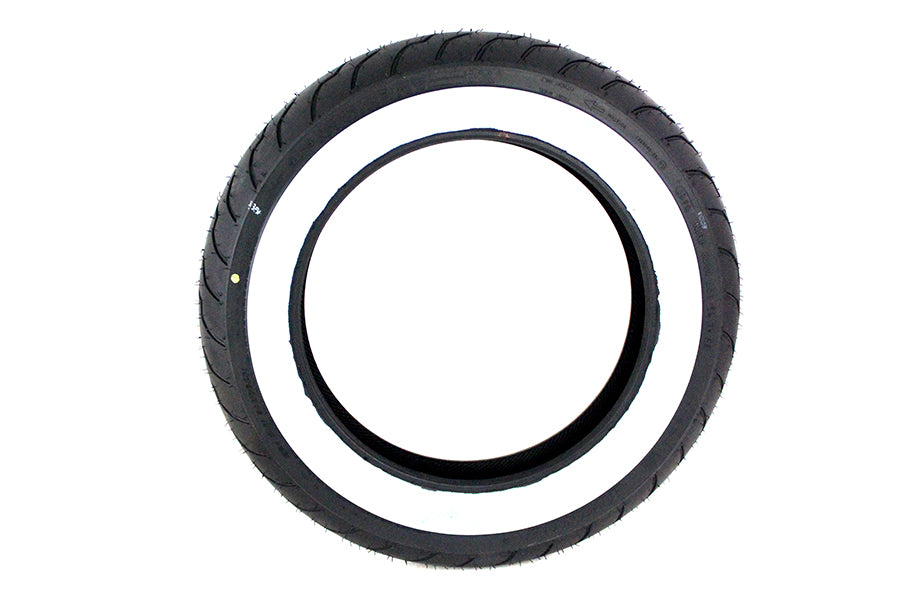 Dunlop American Elite MT90B16 Front Wide Whitewall Tire, Part Number 0305-0395