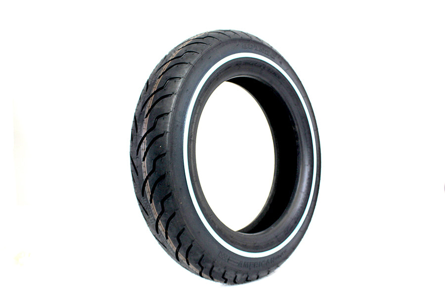 Dunlop American Elite MT90B16 Narrow White Stripe Rear Tire for Harley Davidson FXST and FXSTSB Models