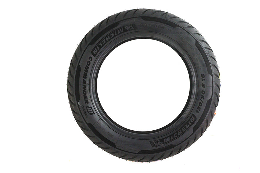 Michelin Commander III 130/90 B16 Rear Cruiser Tire with Aramid Tread and Reinforced Bead Wires