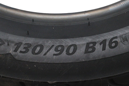 Michelin Commander II Tire 130/90 B16 Rear with Safety Guidelines and Accessories