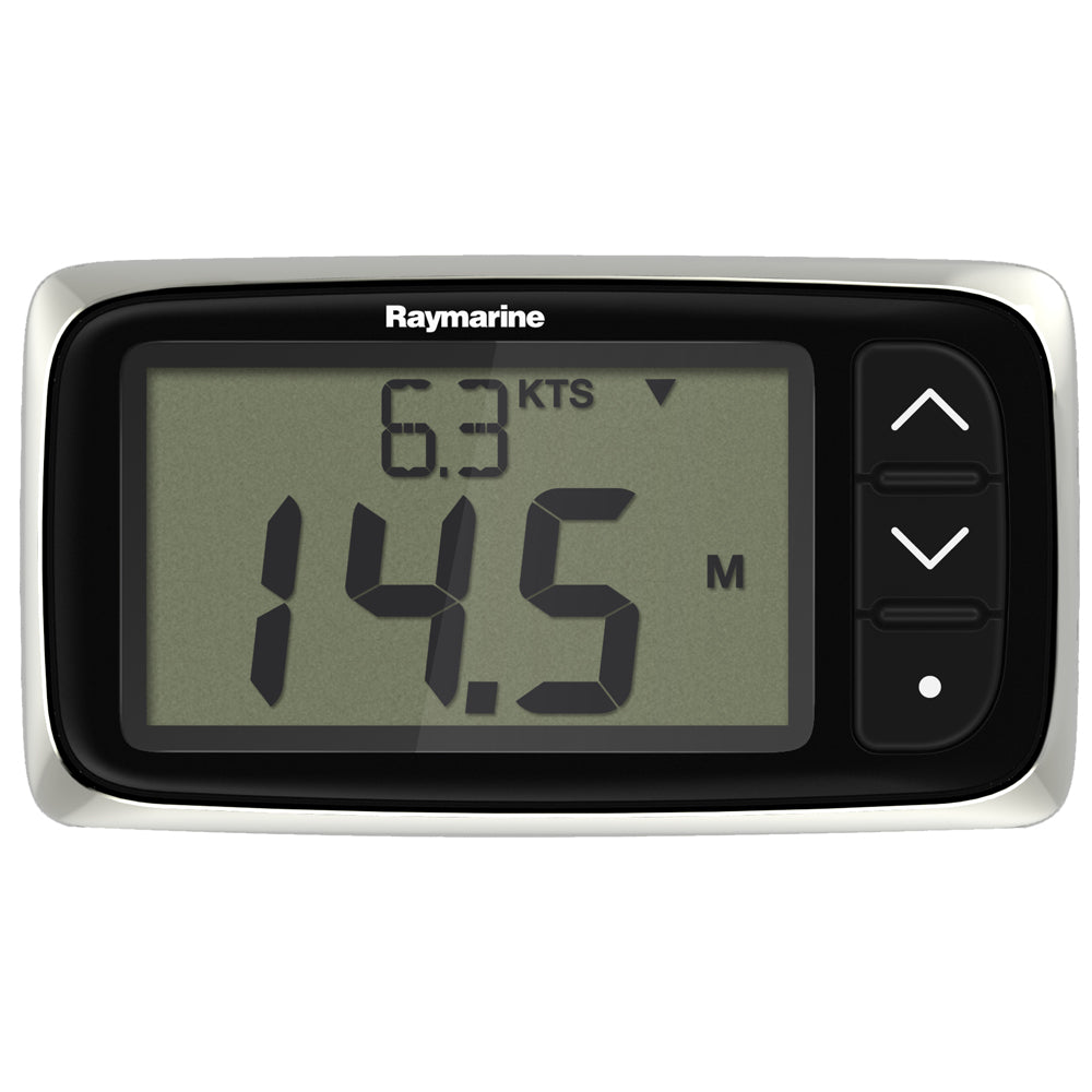 Raymarine i40 Bidata Display System - Marine Depth and Speed Instrument with Large LCD and Night Backlighting