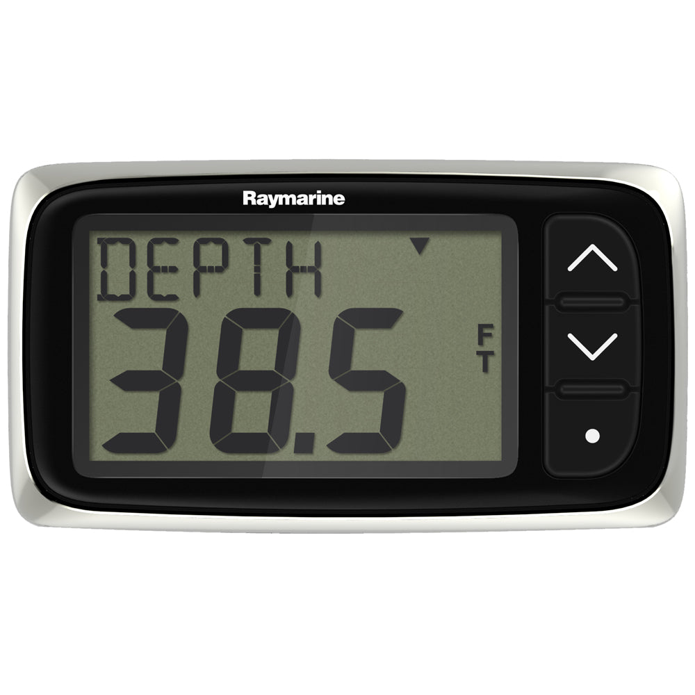 Raymarine i40 Depth Display System with Transducer - Compact Marine Depth Instrument