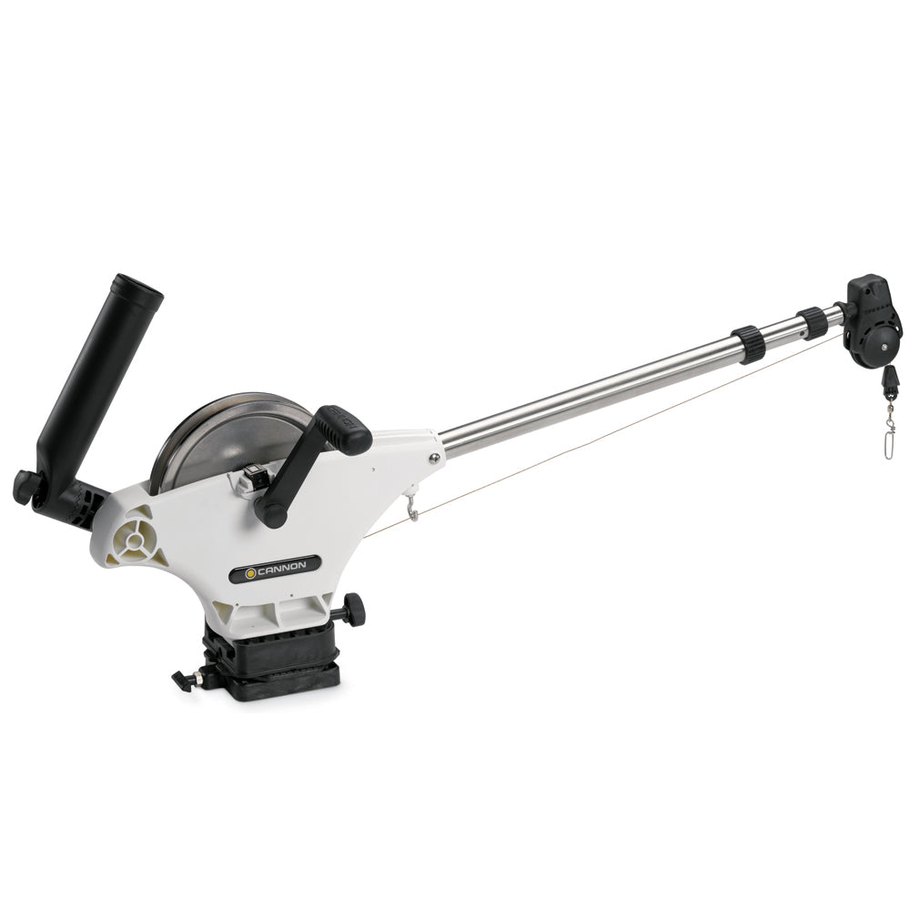 Cannon Uni-Troll 10 STX-TS Manual Downrigger for Small Boats with Quick Retrieval and Precise Bait Control