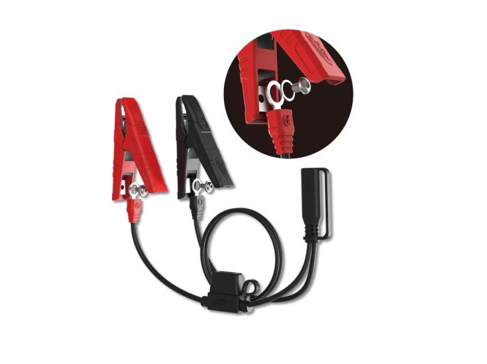 Battery Tender Alligator Clip and Ring Terminal 20-Inch Cable - Model 081-0180