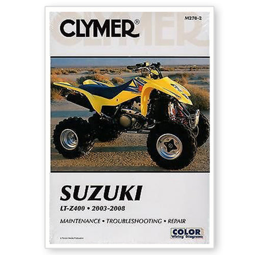 Clymer Suzuki Service Manual Part Number CM2702 for Motorcycle Maintenance and Repair