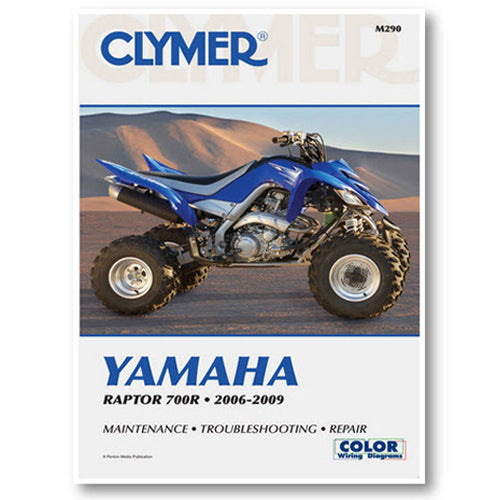 Clymer Yamaha 700 Raptor Manual (Part Number CM290) for Maintenance and Repair