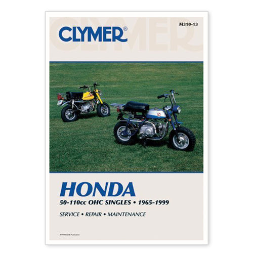 CLYMER Honda 50-110cc OHC Singles Service Manual (1965-1999) - Part Number CM31013
