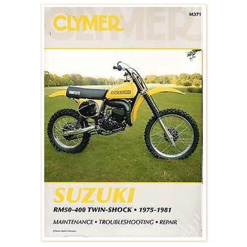CLYMER Suzuki Service Manual Part CM371