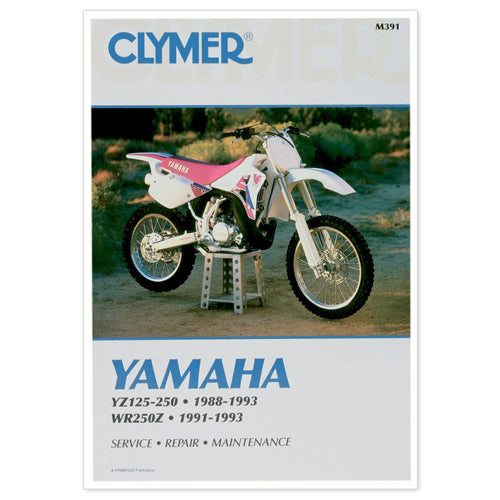Clymer Yamaha YZ125-250 and WR250Z Service Manual - Part CM391